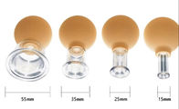4 unterschiedliches Größen-Saugnapf Kit Cupping Set Vacuum Cupping der PC-15/25/35/55mm höhlt das Gesichtshöhlen