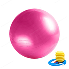Das gefaltete Vakuum verpackte Yoga-Balancen-Ball-Eignungs-Yoga-Ball-umweltfreundlichen PVC-Ball 85cm Massage-34inch