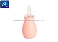 Rosa PVC-Birnen-Ohrenspritze, Hochleistungs-sicheres Baby-Nasen-Saugapparat