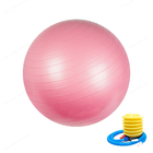 Übungs-Ball (45cm-75cm), Yoga-Ball-Stuhl mit schneller Pumpe, Stabilitäts-Eignungs-Ball für Kern-Krafttraining u. Systemtest