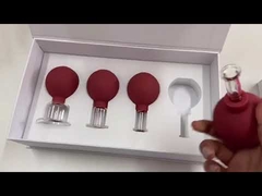 15/25/35/55mm höhlender Satz mit weißem Birnen-Massage-Satz