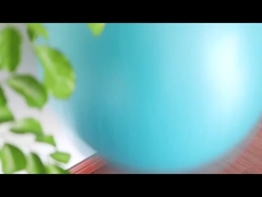 PVC-explosionsgeschützter Fitness-Yoga-Ball, 45 cm, mit Luftpumpe, Gymnastikball, Trainingsgeräte, Yoga-Ball