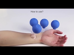 15/25/35/55mm höhlender Satz mit weißem Birnen-Massage-Satz